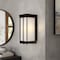 Designers Fountain Eads 12 in  Matte Black LED Outdoor Wall Lantern with Etched White Glass Shade D248L-5OW-MB - alternate 3